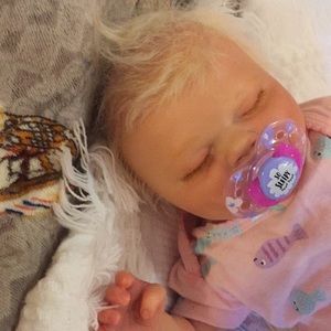 Reborn baby girl doll